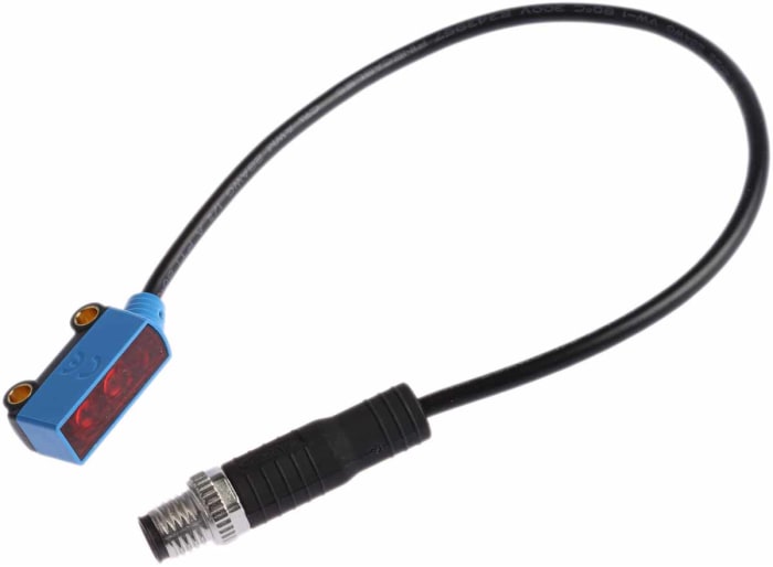 SICK Background Suppression Photoelectric Sensor, Block Sensor, 1 mm → 66 mm Detection Range