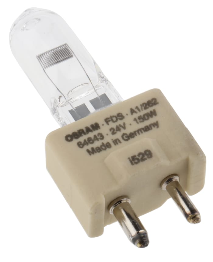 Lampe halogène pour projecteur Osram 150 W GY9.5, 24 V, 100h, 15mm