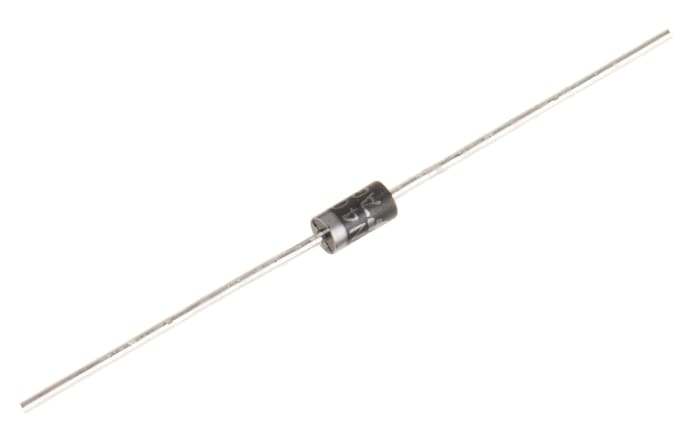 Fairchild 400V 1A, Silicon Junction Diode, 2-Pin DO-41 1N4004