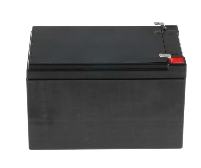 Fiamm 12V Faston F2 Sealed Lead Acid Battery, 12Ah