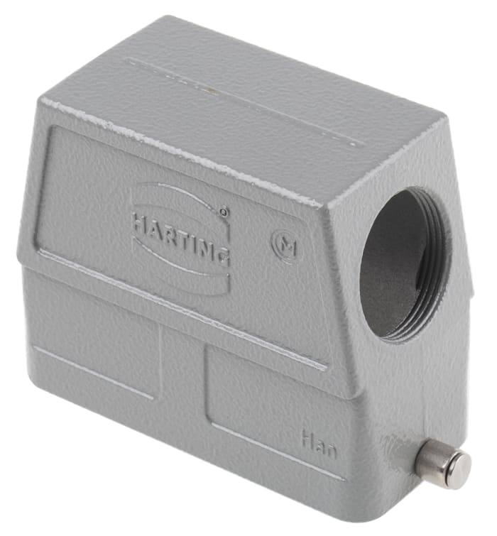 HARTING Han B Side Entry Hood, M32 Thread, Side Entry