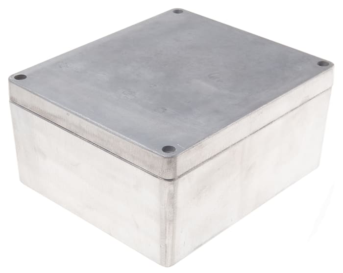 Boîtier RS PRO en Fonte d'aluminium, 230 x 200 x 110mm, Argent IP66