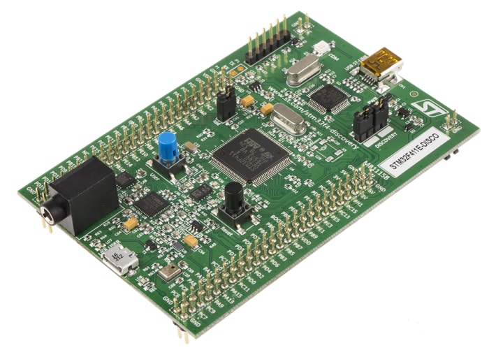 Kit de desarrollo Discovery de STMicroelectronics, con núcleo ARM Cortex M4F