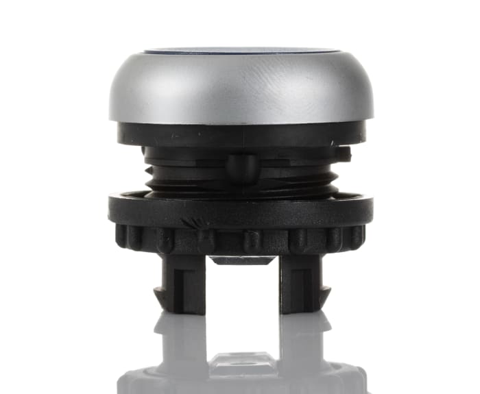 Tête de bouton poussoir Eaton, M22 Bleu, Ø découpe 22mm, Momentané