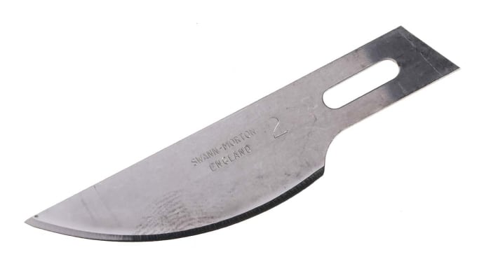 No 2 Curved Knife Blade No 2 Curved Knife Blade
