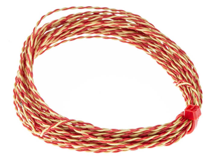 RS PRO Type K Exposed Junction Thermocouple 5 m Length, → 250 °C Max