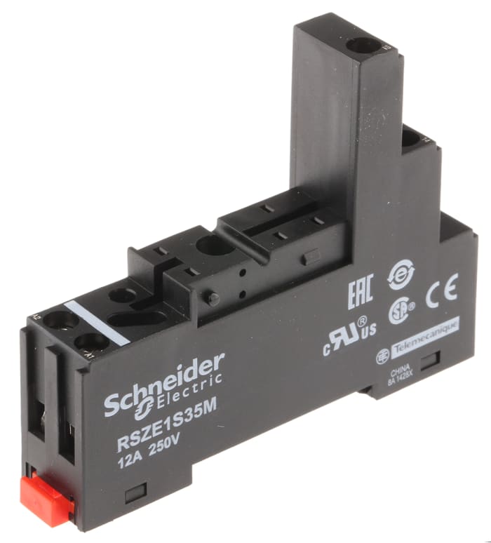 Schneider Electric 300V Relay Socket, for use with RSB Series Interface Relay