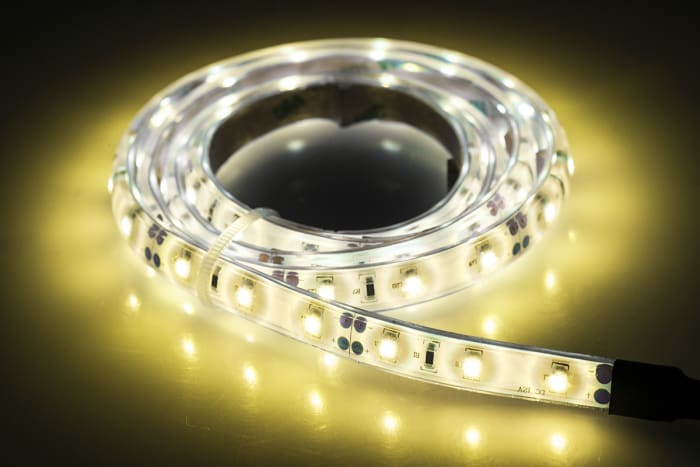 Yellow Warm White 12V LED Strip Light, Corded Electric at Rs 45/meter in  Surat