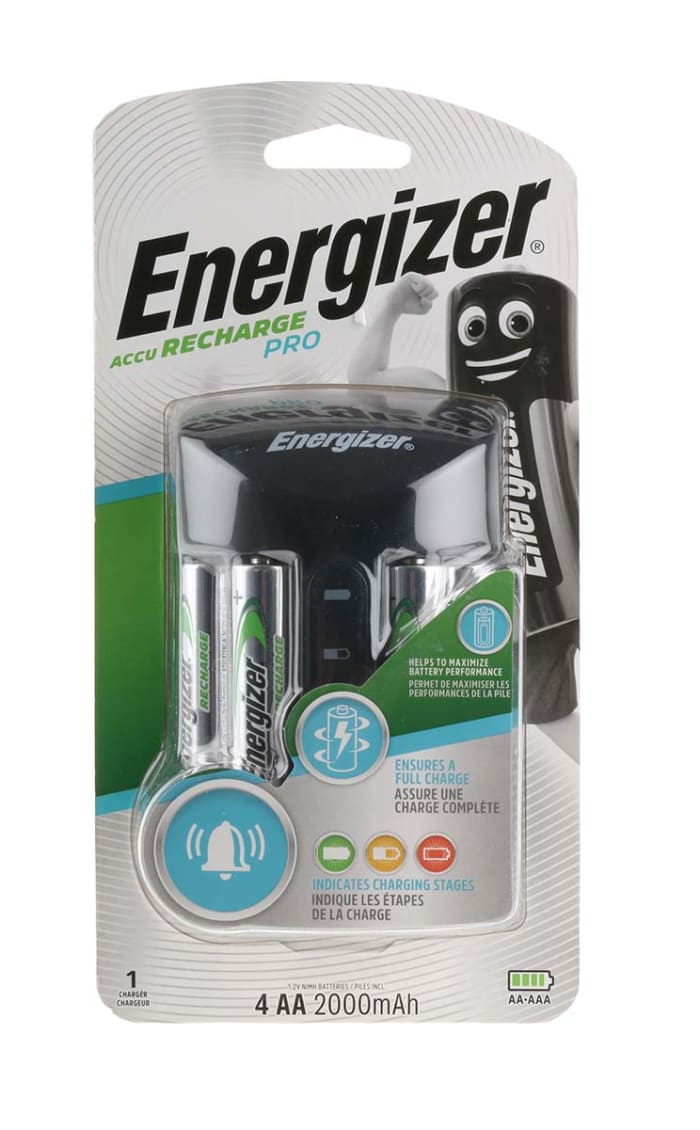 Energizer Chargeur pour piles rechargeables AA et AAA (Recharge