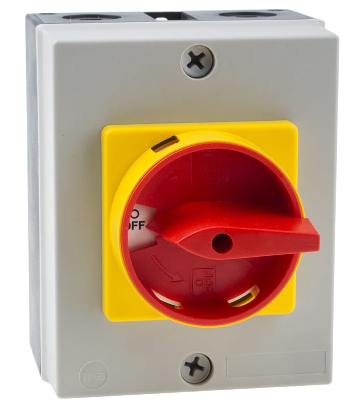 Interruptor seccionador, 3P, Corriente 32A, Potencia 15kW, IP65