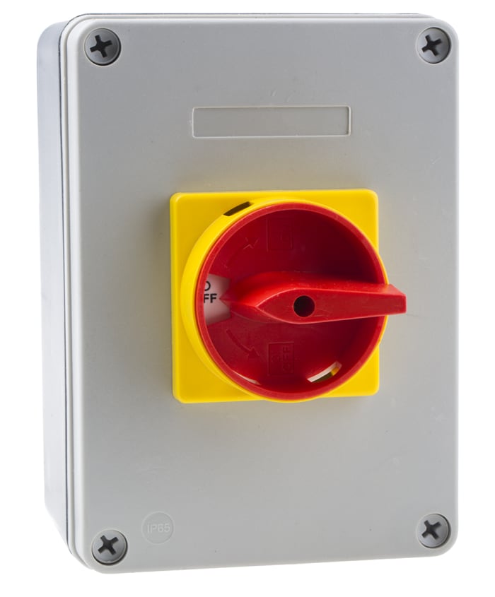 Interrupteur-sectionneur RS PRO, 3P, 40A, 690V