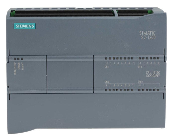Siemens SIMATIC S7-1200 Series PLC CPU for Use with SIMATIC S7-1200 Series, 20.4 → 28.8 V dc Supply, Digital,
