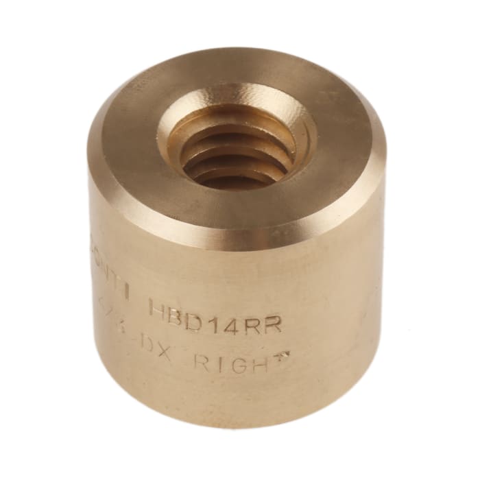 Round Bronze Nut for 14 X 3 Lead Screw