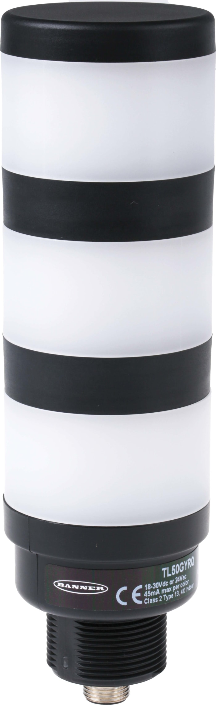 TL50GYRQ Banner Banner TL50 Series Red/Green/Yellow Signal Tower, 3