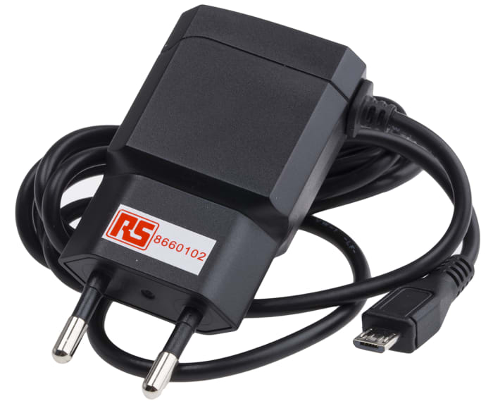 RS PRO 10.5W Plug In Power Supply 5V dc Output, 2.1A Output