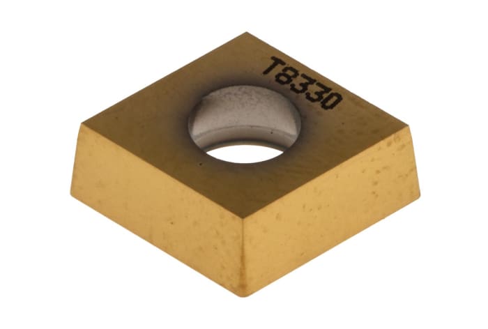 Pramet CCMT Series Lathe Insert for Use with SCLCR 09, 3.97mm Height, 95° Approach, 9.7mm Length