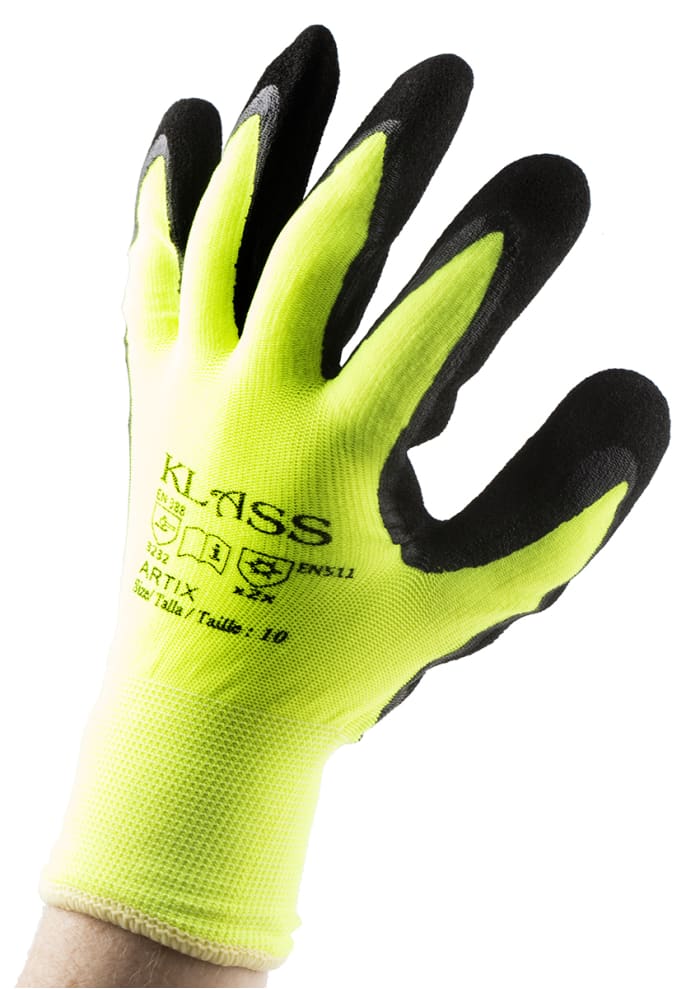 Black cotton deals work gloves