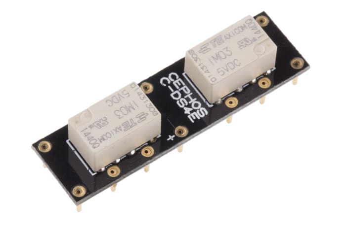 RS PRO PCB Mount Non-Latching Relay, 5V dc Coil, 2A Switching Current, 4PDT