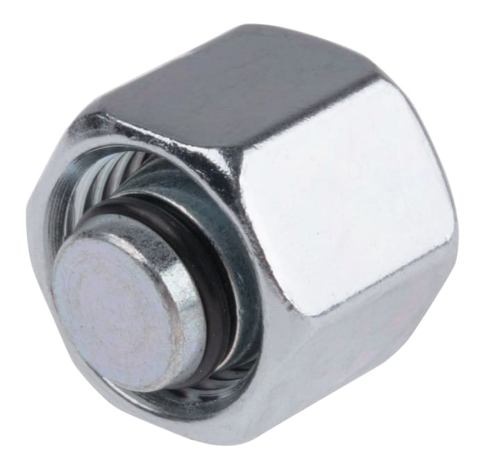 VKAM10LCF Parker Steel Hydraulic Blanking Cap, 500 bar Max Operating