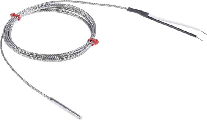 RS PRO Type J Grounded Thermocouple 40mm Length, 4mm Diameter → +350°C