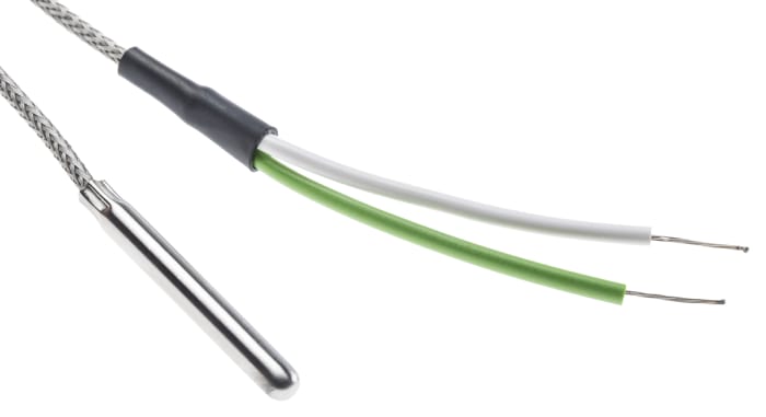 RS PRO Type K Grounded Thermocouple 40mm Length, 4.76mm Diameter → +350°C
