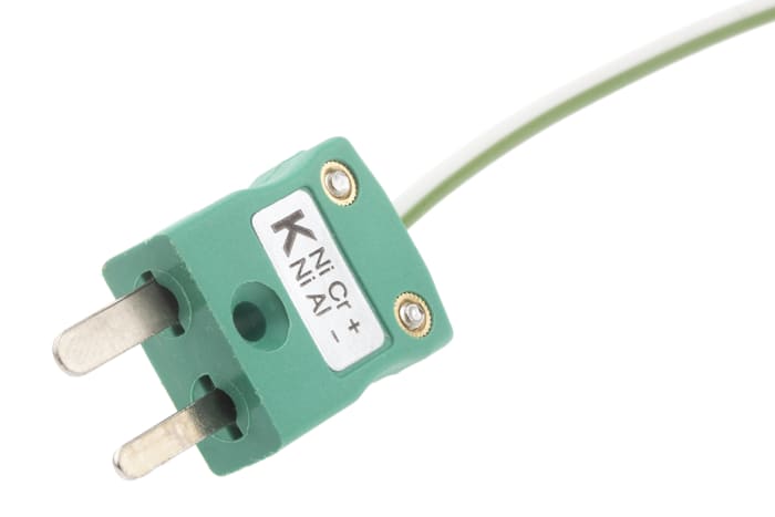 RS PRO Type K Exposed Junction Thermocouple 2 m Length, 1 mm Diameter, -75 °C → 250 °C Max