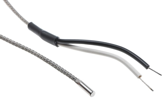 RS PRO Type J Grounded Thermocouple 13mm Length, 3.18mm Diameter → +350°C