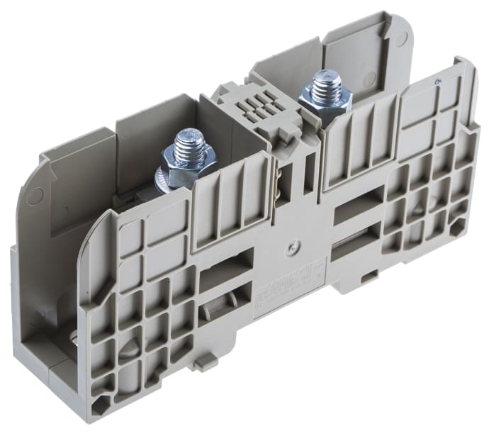 RS PRO 17035.2 Series Stud Terminal Beige, 2-Level, Bolt