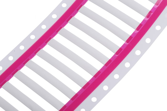 RS PRO Heat Shrink Cable Marker, White, 1.1 → 2.7mm Cable