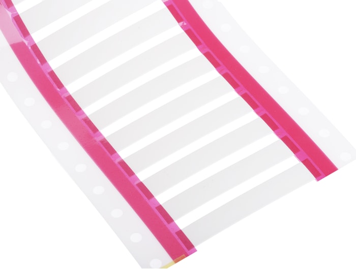 RS PRO Heat Shrink Cable Marker, White, 1.8 → 4.1mm Cable