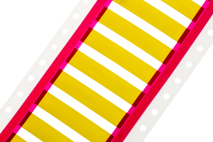 Repère câble RS PRO Thermorétractable, Ø câble 2.3 → 5.5mm, Jaune