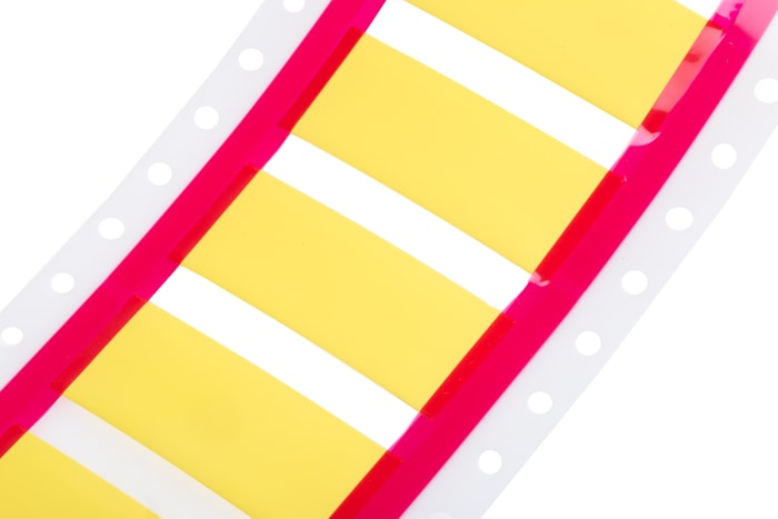 RS PRO Heat Shrink Cable Marker, Yellow, 4.7 → 10.8mm Cable