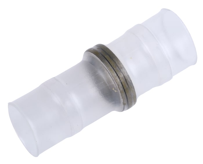 RS PRO White Low-Density Polyethylene Solder Sleeve 45.5mm Length 6.8 → 13mm Cable Diameter