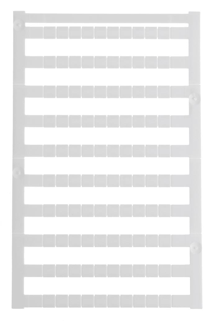 Weidmuller, DEK Universal Terminal Marker for use with Conductor, Electronic Sub-Assemblies, Plug-In Connectors,