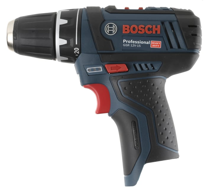 Taladro-atornillador Bosch a batería GSR12V15N batería no incluida