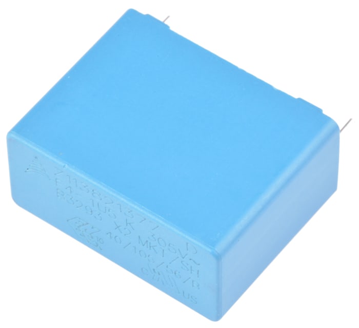 EPCOS B3293 Metallised Polyester Film Capacitor, 305V ac, ±10%, 1.5μF, Through Hole