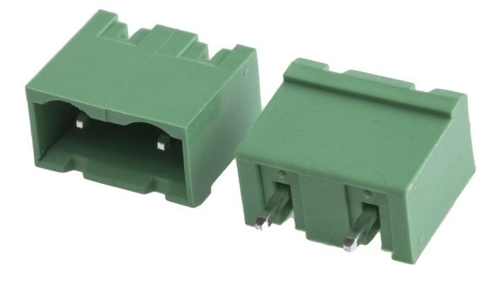 RS PRO, 7.62mm Pitch, 2 Way, Pluggable Terminal Block, Header, Through Hole, Solder Termination