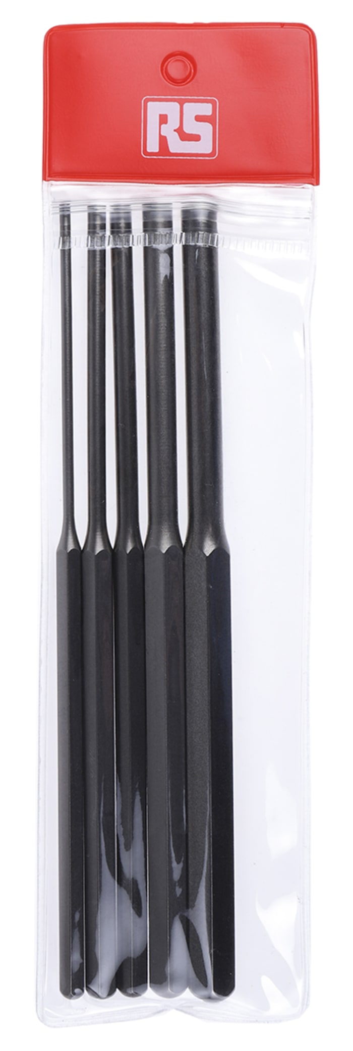 RS PRO RS PRO 5Piece Punch Set, Parallel Pin Punch, 3 → 9.5 mm Shank