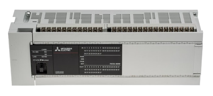 最新最全の 新品 三菱 シーケンサー FX5U-80MT DS 保証付き343