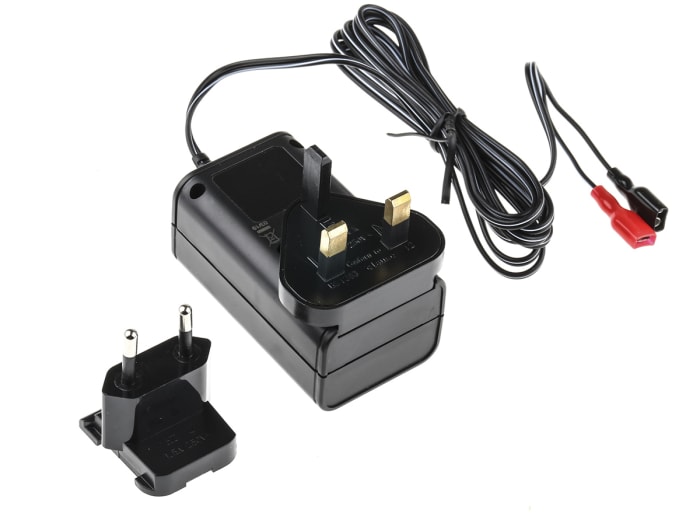 Ansmann BCA 120-350 Battery Charger For Lead Acid 12 V 6 Cell 12V 350mA with EU, UK plug