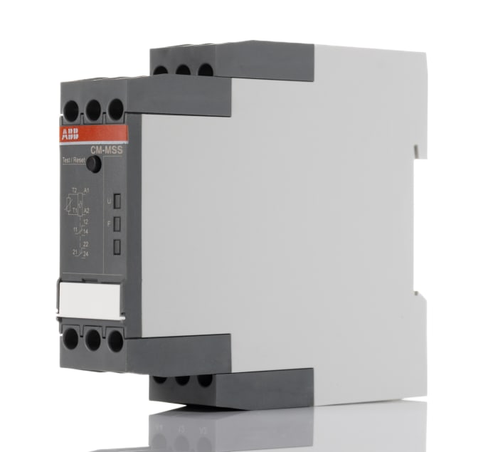 ABB Temperature Monitoring Relay, 1 Phase, DPDT, DIN Rail