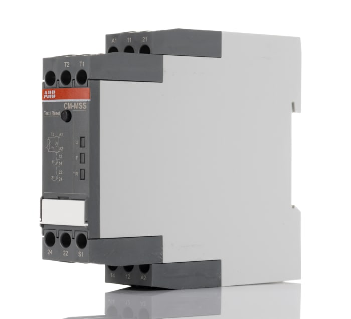 ABB Temperature Monitoring Relay, DPDT, DIN Rail