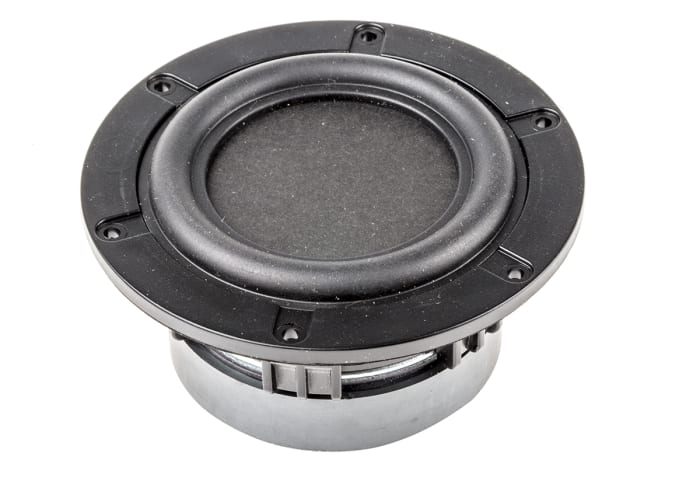 Tectonic 108mm dia 30W nom Full Range Speaker Driver, 8Ω, 60 Hz → 20 kHz