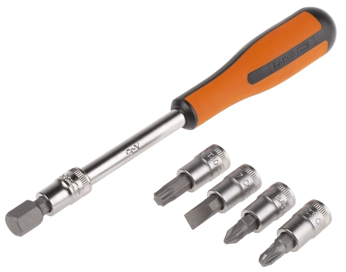 S108 Bahco Bahco S108 108 Piece , 1/2 in, 1/4 in Socket Set 876