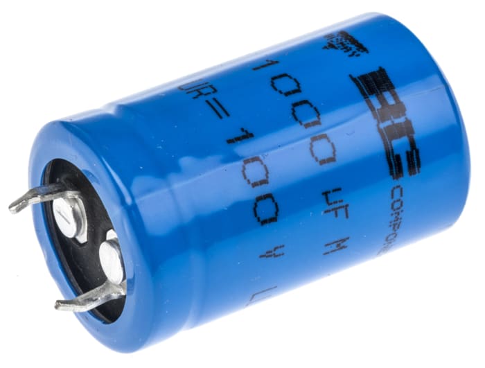Condensateur Vishay série 158 PUL-SI, Aluminium électrolytique 1000μF, 100V c.c.
