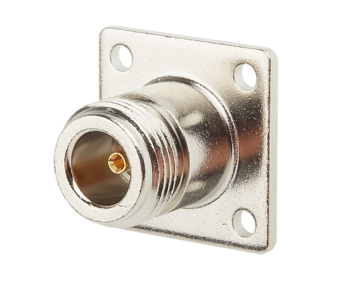 RS PRO Straight 50Ω RF Adapter SMA Socket to N Socket 11GHz