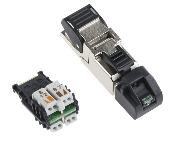 J00026a2113 Telegartner Telegartner Mfp8 Male Cat6a Rj45 Connector 171 1848 Rs Components