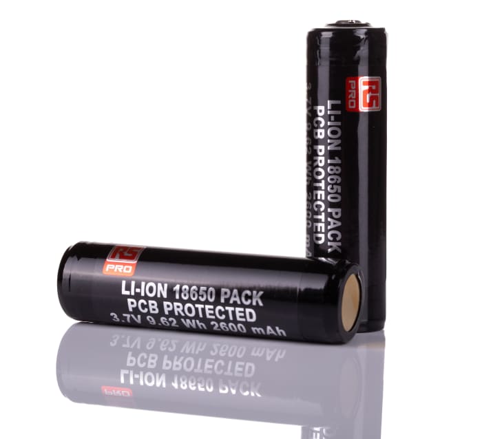 18650 battery top