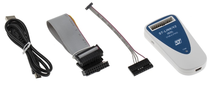 STMicroelectronics ST-LINK/V2, Debugger, Programmer for STM8 & STM32 MCUs