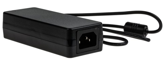 MEAN WELL 60W Power Brick AC/DC Adapter 12V dc Output, 5A Output